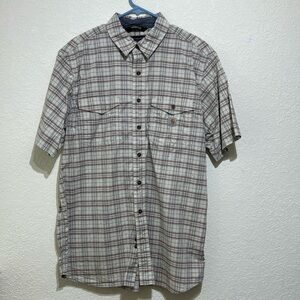 Men’s Carhartt short sleeve button down shirt